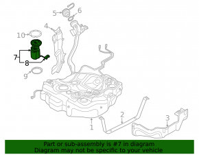 Fuel pump for VW Golf 15-1.8T