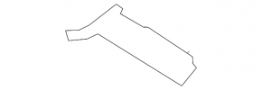 Front bumper mount, left fender, Hyundai Santa FE 19-20