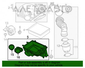 Buick Encore 13-19 Air Filter Housing Assembly