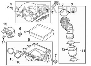 Buick Encore 13-19 Air Filter Housing Assembly