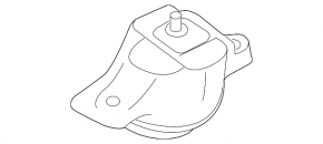 Right engine mount for Jaguar F-Pace 17-25 2.0