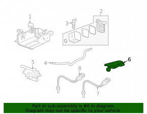 Air Pressure Sensor MAP Sensor GMC Terrain 10-17