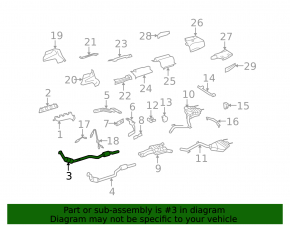 Right intake pipe with catalytic converter Mercedes W221 M273