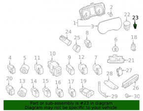 Infiniti Q50 14-20 Light Sensor Type 2