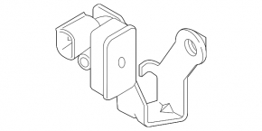 Accelerometer front right Volvo XC40 19-25