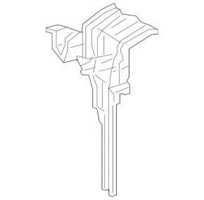Hood Lock Bar Lexus NX200t NX300 NX300h 15-21