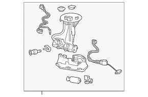 Lexus ES300h 19-26 Fuel Pump
