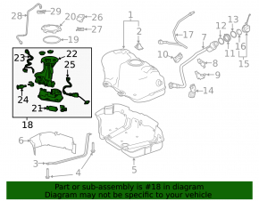 Lexus ES300h 19-26 Fuel Pump
