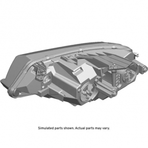 Chevrolet Camaro 16" right front headlight, halogen