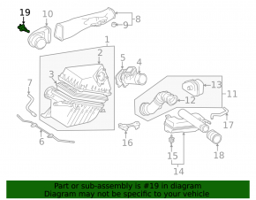 Lexus IS200 IS300 99-05 Ambient Air Temperature Sensor