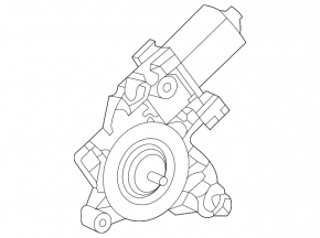 Window lifter with motor front left Mercedes GLC 16-22