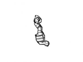 Catalytic converter rear Ford Explorer 13-17 3.5 sport