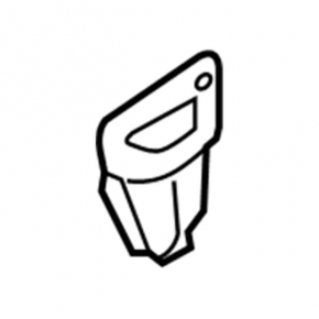 Lower left arch trim plug Ford C-max MK2 13-18 black