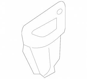 Lower left arch trim plug Ford C-max MK2 13-18 black