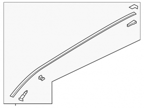 Roof lining right Mazda CX-5 17-24 without rails
