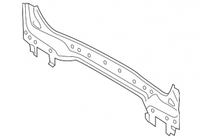 Lincoln Corsair 20-25 Rear Panel Exterior, Black