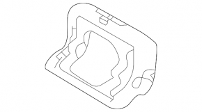 Land Rover Discovery 17-22 rear view camera bracket