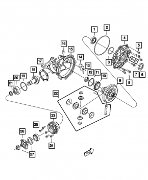 Front left spring Chrysler 200 15-17 2.4