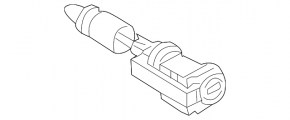 Front left door lock cylinder Audi A6 C8 19-