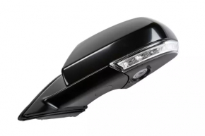 Left side mirror assembly Cadillac ATS 13-13 pin, auto-dimming, turn signal