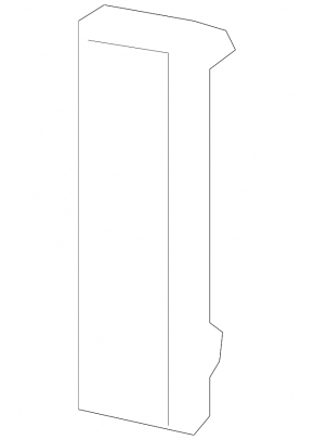 Rear Bumper Reflector Right Honda Clarity 18-21 USA