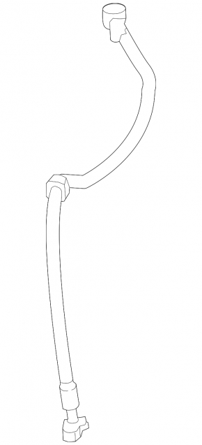 Brake hose front left Nissan Leaf 18-