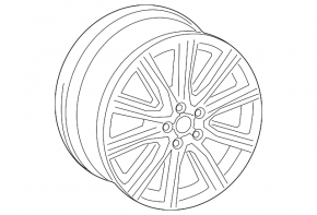 Wheel disk R18 8.0J ET39 Audi A6 C7 12-18