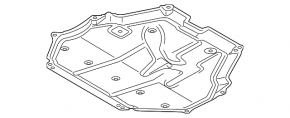 Engine protection Mitsubishi Outlander 18-21 2.0