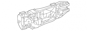 Front right door handle mechanism for a VW Beetle 12-19
