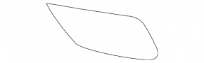 Honda Civic X FC 16-18 Front Bumper Cover for Radar