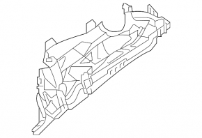 Lexus UX250h 19-22 lower left underhood fuse box cover