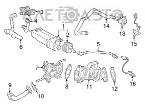 Fuel system vacuum valve Lexus GS350 06-11