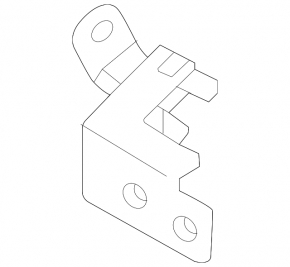 Upper front left door hinge Mazda 3 19-