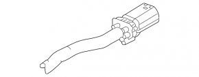Power cable through the entire body of the Chevrolet Volt 16-