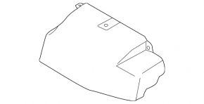 Air intake Hyundai Santa FE Sport 13-18