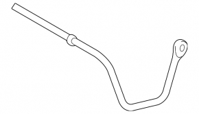 Rear stabilizer bar for Toyota Avalon 13-18, 16.5 mm
