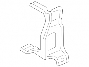 Lower left radiator bracket for BMW 8 G16 20-25