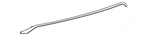 Rear bumper molding Toyota Venza 21- structure