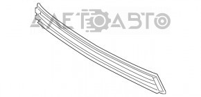 Front bumper grille, middle, Lexus RX350 RX450h 13-15 rest.