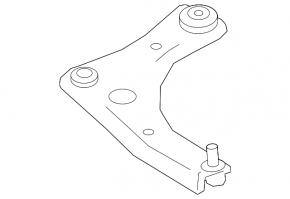 Lower front left control arm for Nissan Kicks 18-25