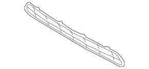 Subaru XV Crosstrek 18-20 Front Bumper Lower Grille