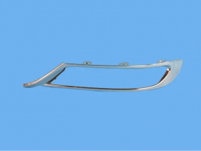 Right fog light frame for Chrysler 300 15-23 restyling, chrome