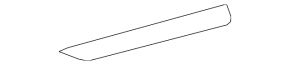Lexus RX350L RX450hL 18-22 black outer front right door sill plate