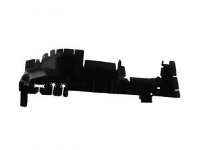 Left radiator deflector for Jeep Compass 23-25 2.0T