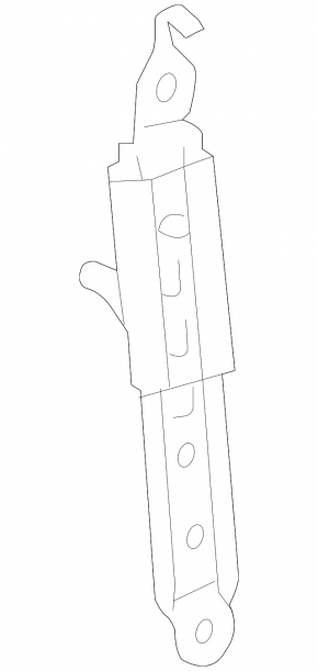 Passenger seat belt bracket Toyota Prius 50 16-22