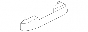 Ceiling handle rear left Hyundai Elantra AD 17-20 beige
