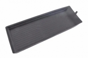 Lower center console mat for Chevrolet Equinox EV 24-26 rubber, black