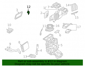 Air Quality Sensor Mercedes W167 GLE 350 450 20-24