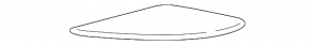 Upper left front bumper grille trim for Porsche Macan 15-18, structure, crack in mounting
