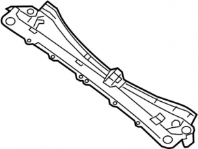 Metal wiper pan for Infiniti JX35 QX60 13-16